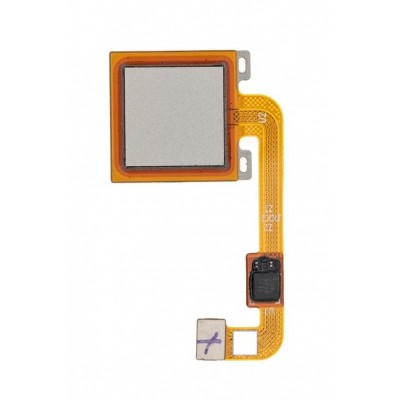 Fingerprint Sensor Flex Cable For Xiaomi Redmi Note 4 Mediatek White By - Maxbhi Com