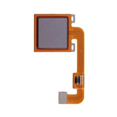 Fingerprint Sensor Flex Cable For Xiaomi Redmi Note 4x Silver By - Maxbhi Com