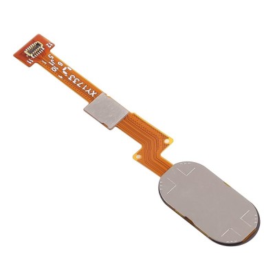 Fingerprint Sensor Flex Cable For Vivo Y67 Black By - Maxbhi Com