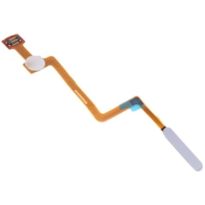 Fingerprint Sensor Flex Cable For Xiaomi Mi 10t White By - Maxbhi Com