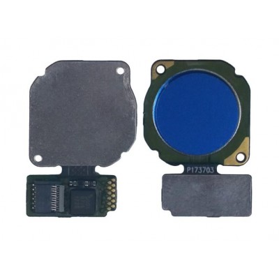 Fingerprint Sensor Flex Cable For Huawei Y6 2019 Blue By - Maxbhi Com
