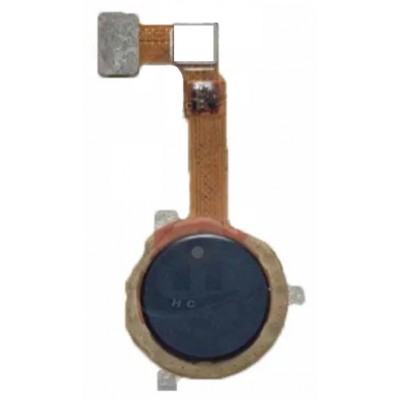 Fingerprint Sensor Flex Cable For Oppo A53 2020 Blue By - Maxbhi Com