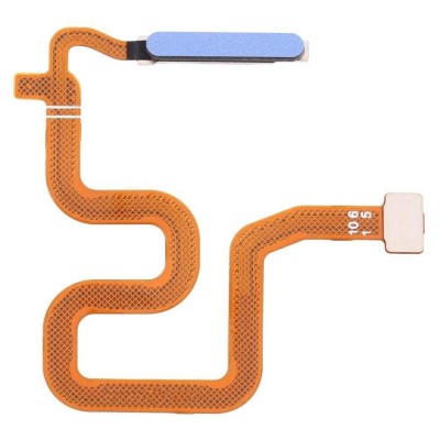Fingerprint Sensor Flex Cable For Realme 6 Pro Blue By - Maxbhi Com