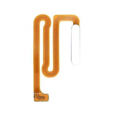Fingerprint Sensor Flex Cable For Samsung Galaxy A12 White By - Maxbhi Com