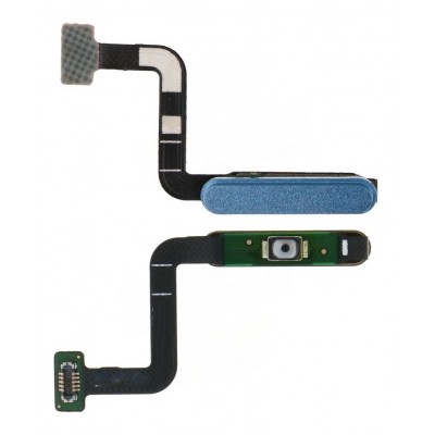 Fingerprint Sensor Flex Cable For Samsung Galaxy F62 Blue By - Maxbhi Com
