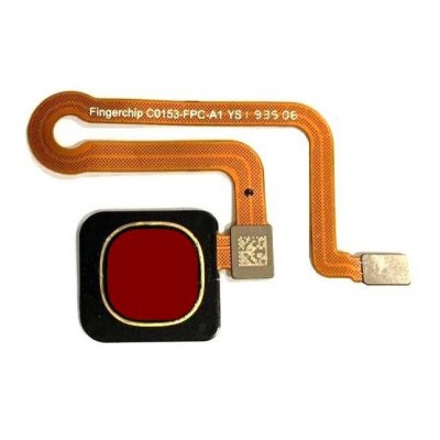 Fingerprint Sensor Flex Cable For Vivo Y11 2019 Black By - Maxbhi Com