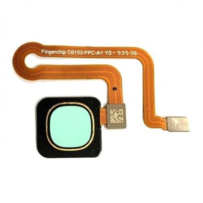 Fingerprint Sensor Flex Cable For Vivo Y11 2019 Green By - Maxbhi Com