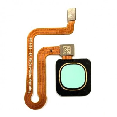 Fingerprint Sensor Flex Cable For Vivo Y11 2019 White By - Maxbhi Com