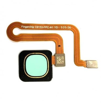 Fingerprint Sensor Flex Cable For Vivo Y11 2019 White By - Maxbhi Com