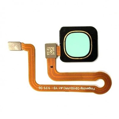 Fingerprint Sensor Flex Cable For Vivo Y11 2019 White By - Maxbhi Com