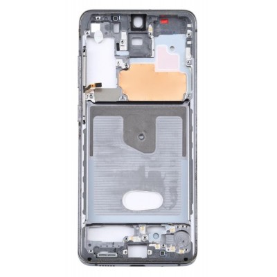 Lcd Frame Middle Chassis For Samsung Galaxy S20 Grey By - Maxbhi Com