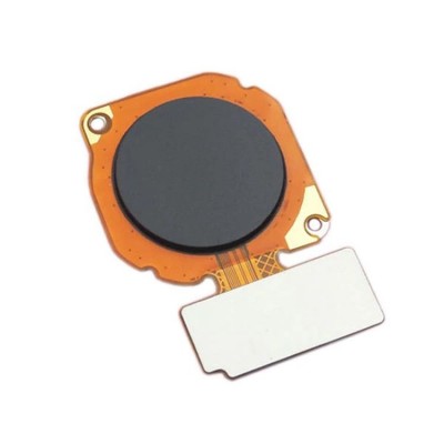 Fingerprint Sensor Flex Cable For Huawei P Smart 2019 Black By - Maxbhi Com