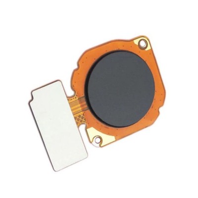 Fingerprint Sensor Flex Cable For Huawei P Smart 2019 Black By - Maxbhi Com