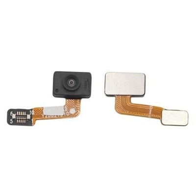 Fingerprint Sensor Flex Cable For Oppo F19 Pro Black By - Maxbhi Com