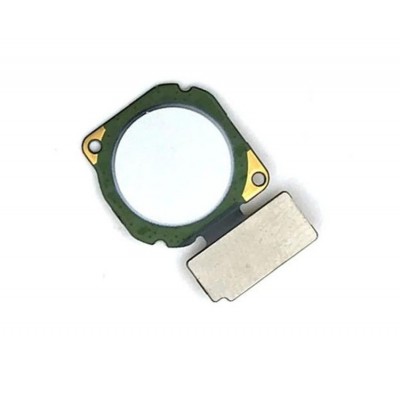 Fingerprint Sensor Flex Cable For Huawei Nova 4 White By - Maxbhi Com