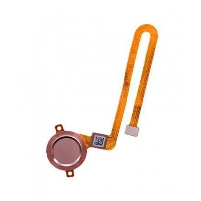 Fingerprint Sensor Flex Cable For Lenovo A5 Gold By - Maxbhi Com