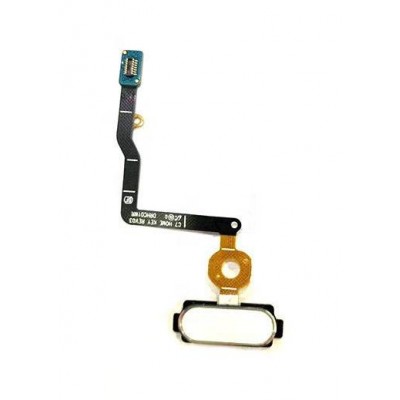 Fingerprint Sensor Flex Cable For Samsung Galaxy C7 Rose Gold By - Maxbhi Com