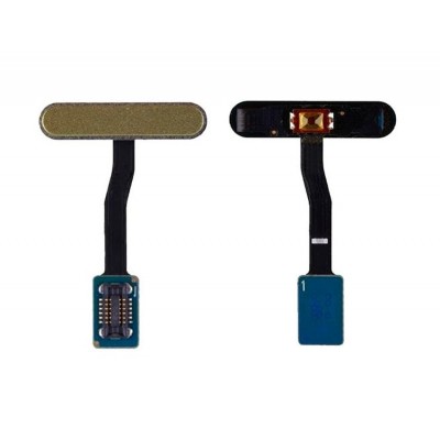 Fingerprint Sensor Flex Cable For Samsung Galaxy S10e Green By - Maxbhi Com