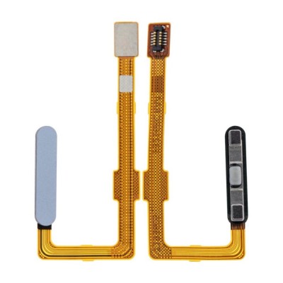 Fingerprint Sensor Flex Cable For Huawei Y9s White By - Maxbhi Com