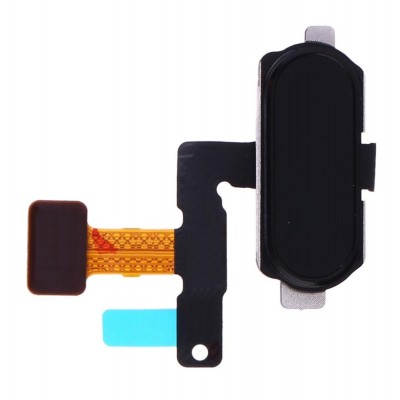 Fingerprint Sensor Flex Cable For Samsung Galaxy J5 2017 Black By - Maxbhi Com