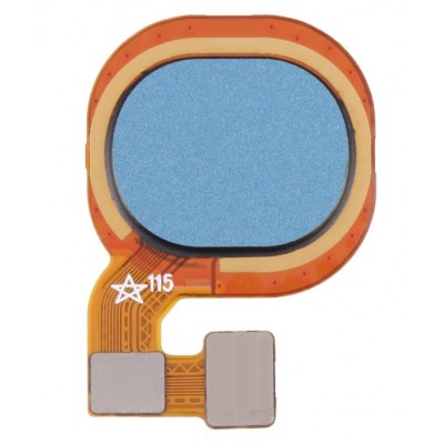 Fingerprint Sensor Flex Cable For Infinix Hot 10 Play Blue By - Maxbhi Com