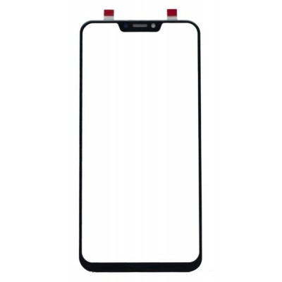 Replacement Front Glass For Asus Zenfone 5z Zs620kl Black By - Maxbhi Com