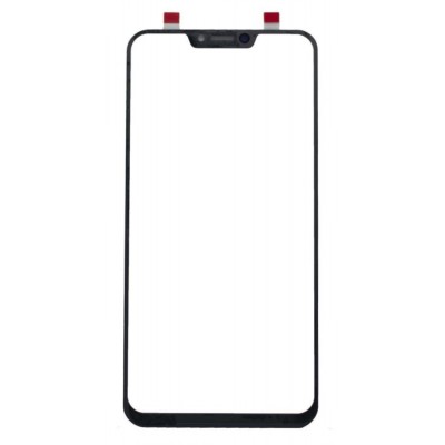 Replacement Front Glass For Asus Zenfone 5z Zs620kl Black By - Maxbhi Com
