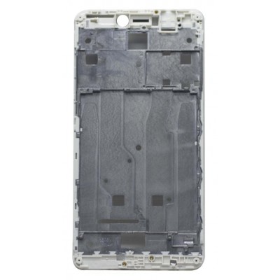 Lcd Frame Middle Chassis For Xiaomi Redmi Note 4 2gb Ram White By - Maxbhi Com
