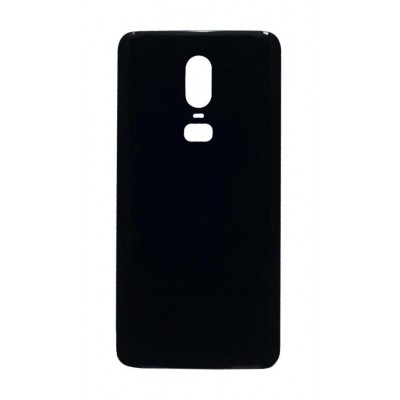 Back Panel Cover For Oneplus 6 Black - Maxbhi Com