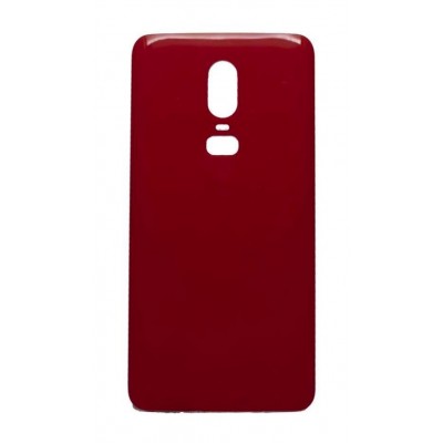Back Panel Cover For Oneplus 6 Red - Maxbhi Com