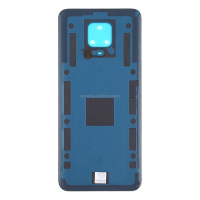 Back Panel Cover For Xiaomi Redmi Note 9 Pro Max Blue - Maxbhi Com