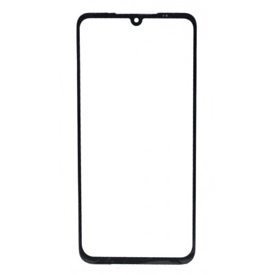 Replacement Front Glass For Lg G8x Thinq Black By - Maxbhi Com