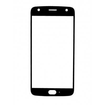 Replacement Front Glass For Motorola Moto X4 Blue By - Maxbhi Com