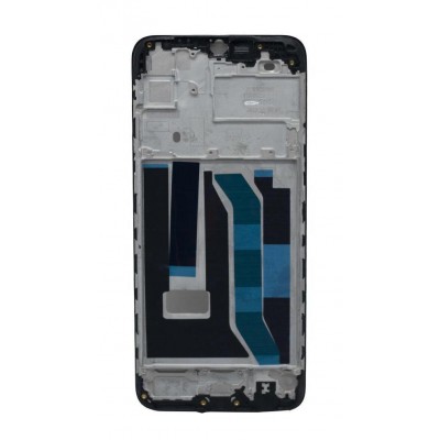 Lcd Frame Middle Chassis For Realme 5s Black By - Maxbhi Com