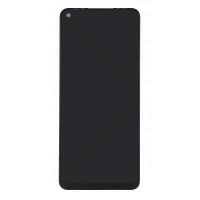 Lcd With Touch Screen For Infinix Hot 10 Black By - Maxbhi Com