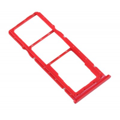 Sim Card Holder Tray For Realme C3 Red - Maxbhi Com