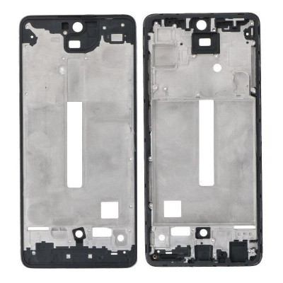 Lcd Frame Middle Chassis For Samsung Galaxy A52 5g Black By - Maxbhi Com