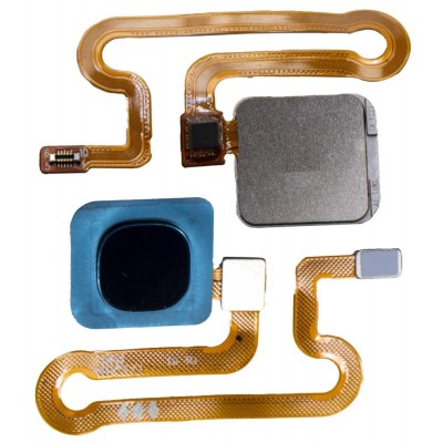 Fingerprint Sensor Flex Cable For Vivo V11 Black By - Maxbhi Com