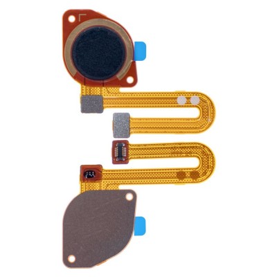 Fingerprint Sensor Flex Cable For Motorola Moto G30 Black By - Maxbhi Com