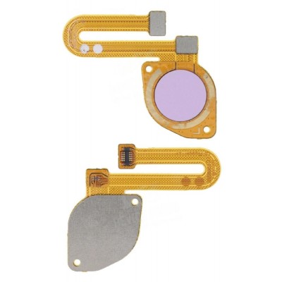 Fingerprint Sensor Flex Cable For Motorola Moto G30 White By - Maxbhi Com