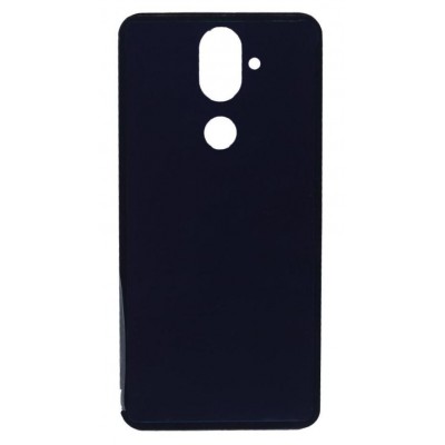 Back Panel Cover For Nokia 7 1 Plus Blue - Maxbhi Com