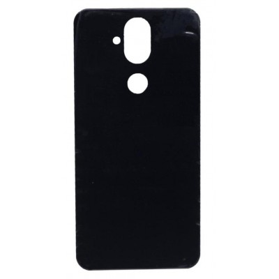 Back Panel Cover For Nokia 8 1 Black - Maxbhi Com