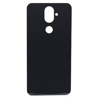 Back Panel Cover For Nokia 8 1 Black - Maxbhi Com