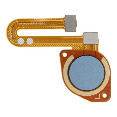 Fingerprint Sensor Flex Cable For Motorola Moto G60 White By - Maxbhi Com