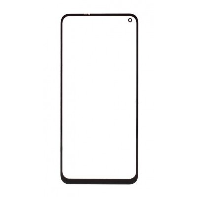 Replacement Front Glass For Realme X7 White By - Maxbhi Com
