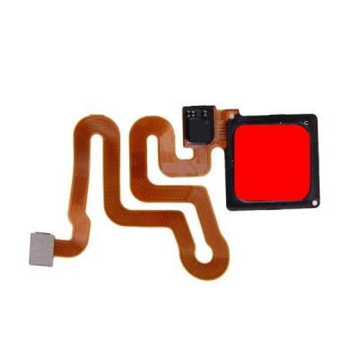 Fingerprint Sensor Flex Cable For Huawei P9 Red By - Maxbhi Com