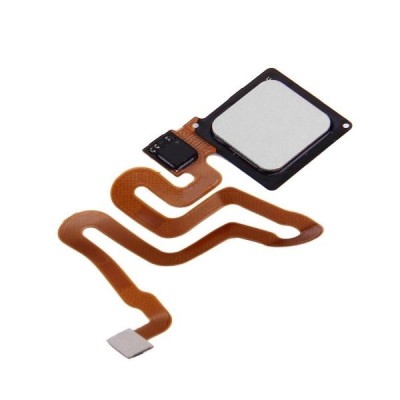 Fingerprint Sensor Flex Cable For Huawei P9 White By - Maxbhi Com