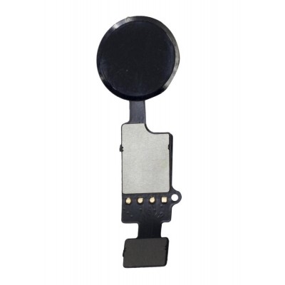 Home Button Complete For Apple Iphone 7 Black By - Maxbhi Com