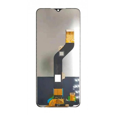 Lcd With Touch Screen For Infinix Hot 10 Play Black By - Maxbhi Com