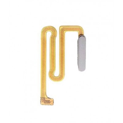 Fingerprint Sensor Flex Cable For Samsung Galaxy M12 White By - Maxbhi Com